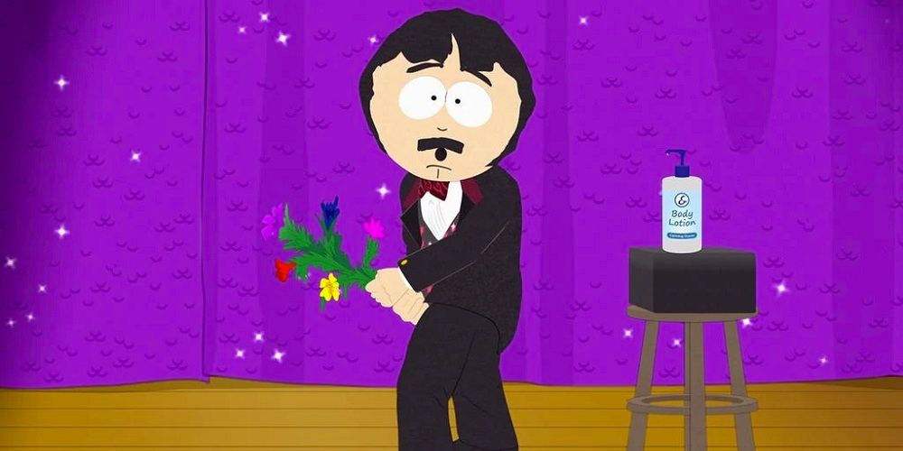 Randy as magician in South Park