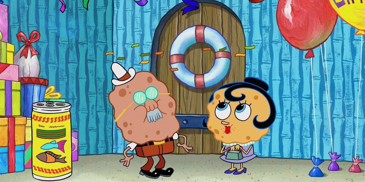SpongeBob's parents at his house 
