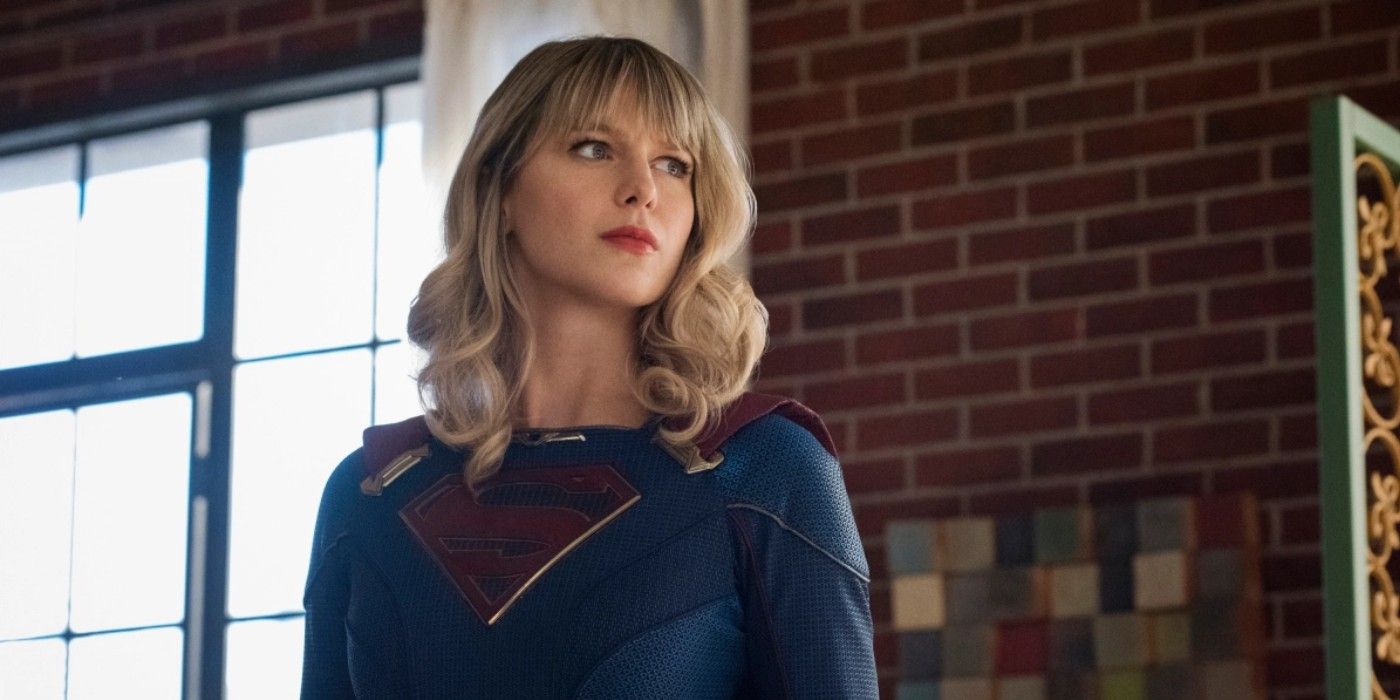 An image of Kara in her Supergirl costume