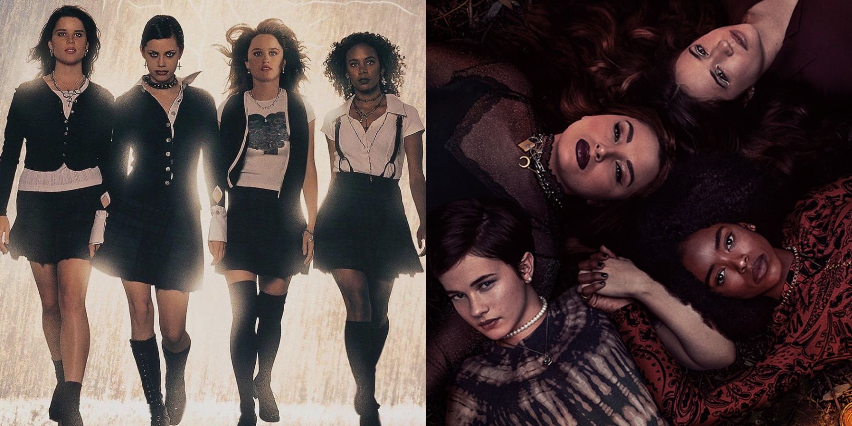 Movie poster from 1996 The Craft and poster from The Craft:Legacy