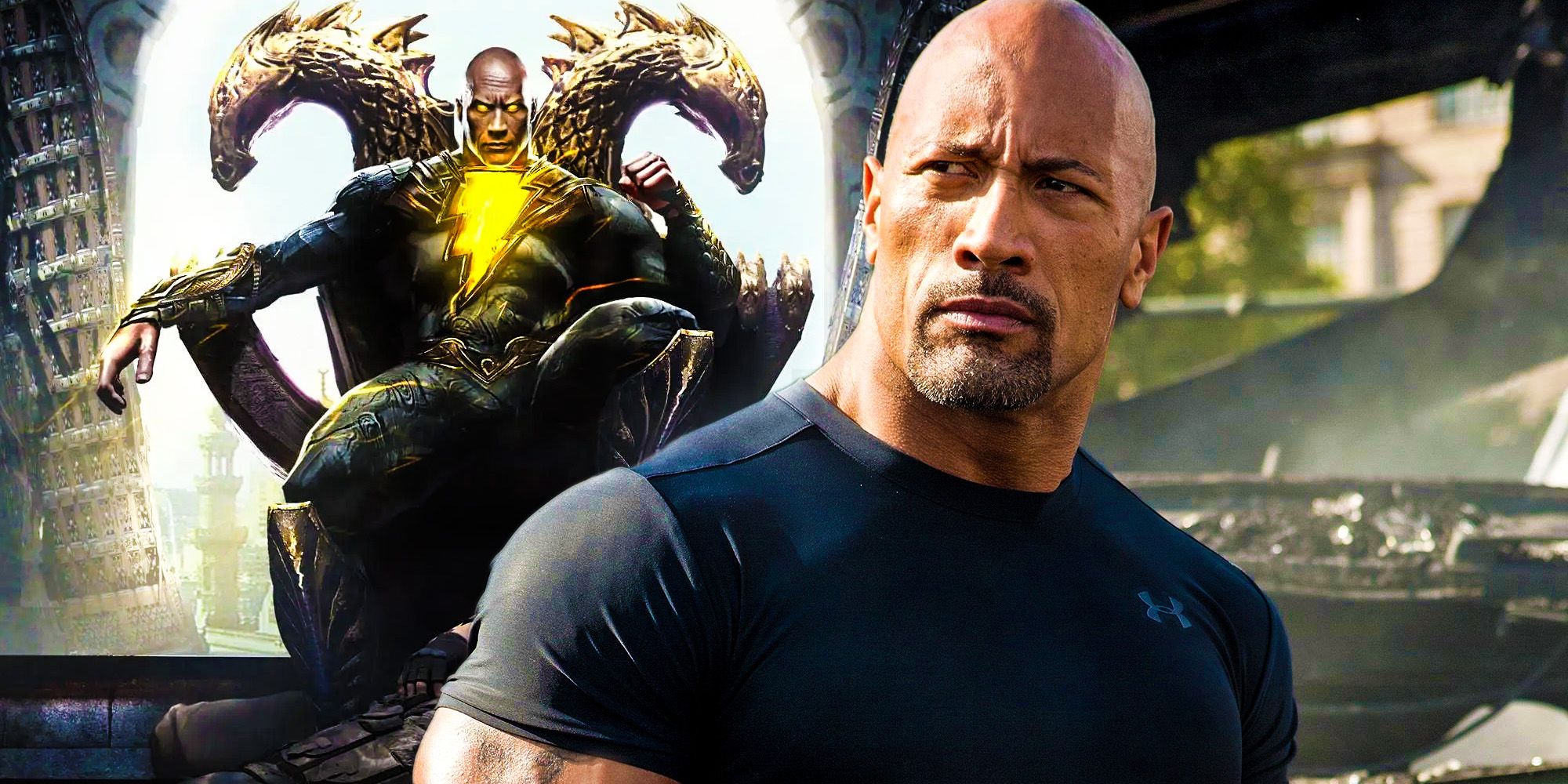 the rock Black adam DCEU fast and furious