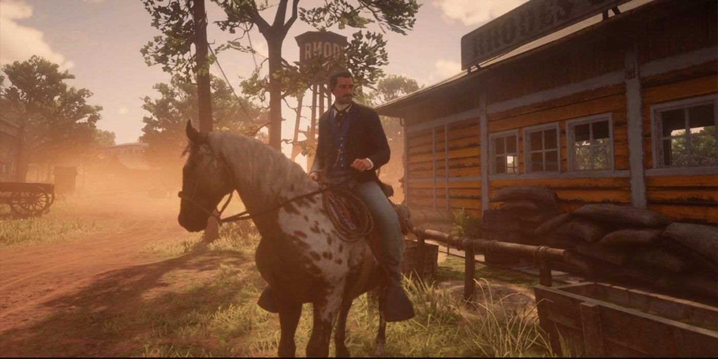 RDR2: What Each Van der Linde Gang Member's Horse Says About Them Head Art Trelawny