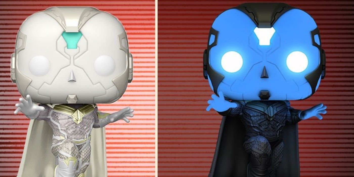 White Vision Funko Pop Has Glow in the Dark Version