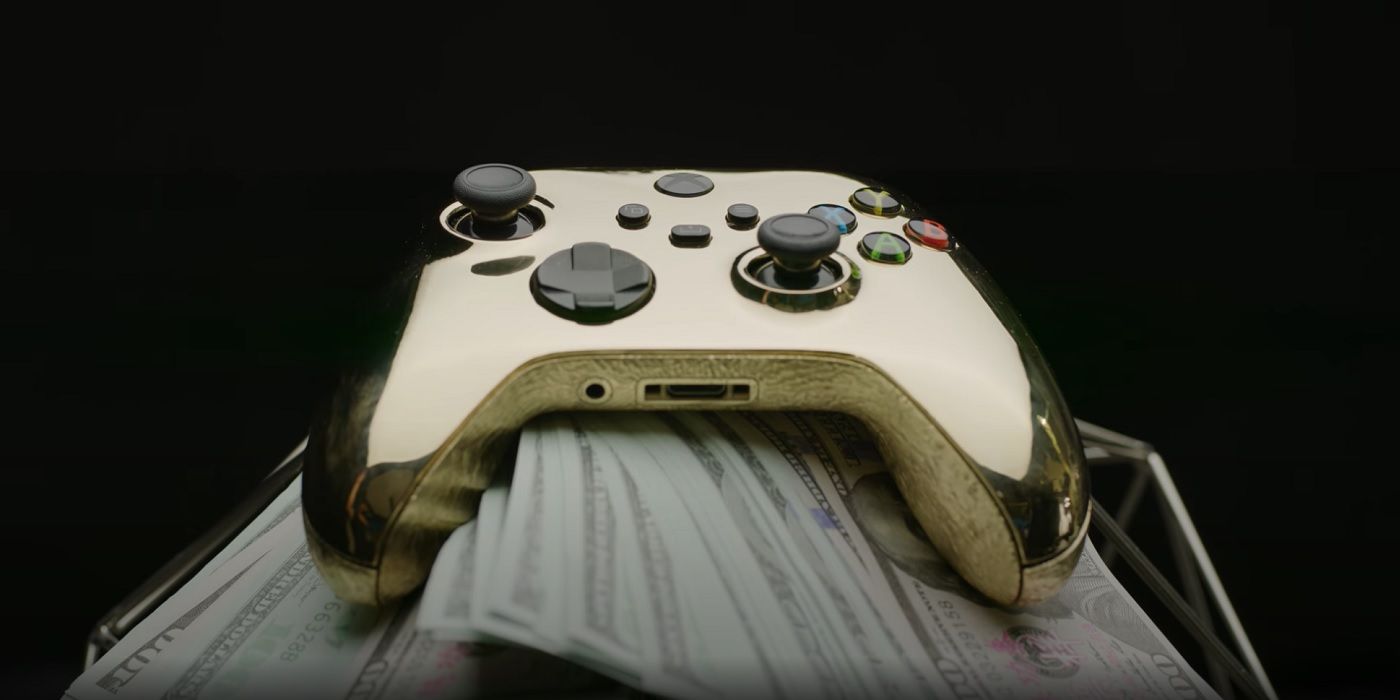 Xbox Series X Controller Made Out Of Solid Gold By r