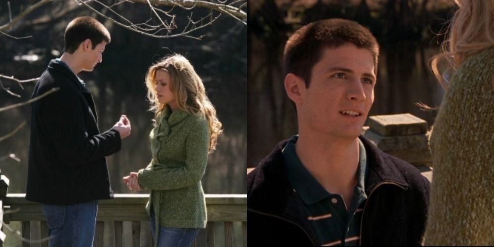 Nathan proposing to Haley again in One Tree Hill