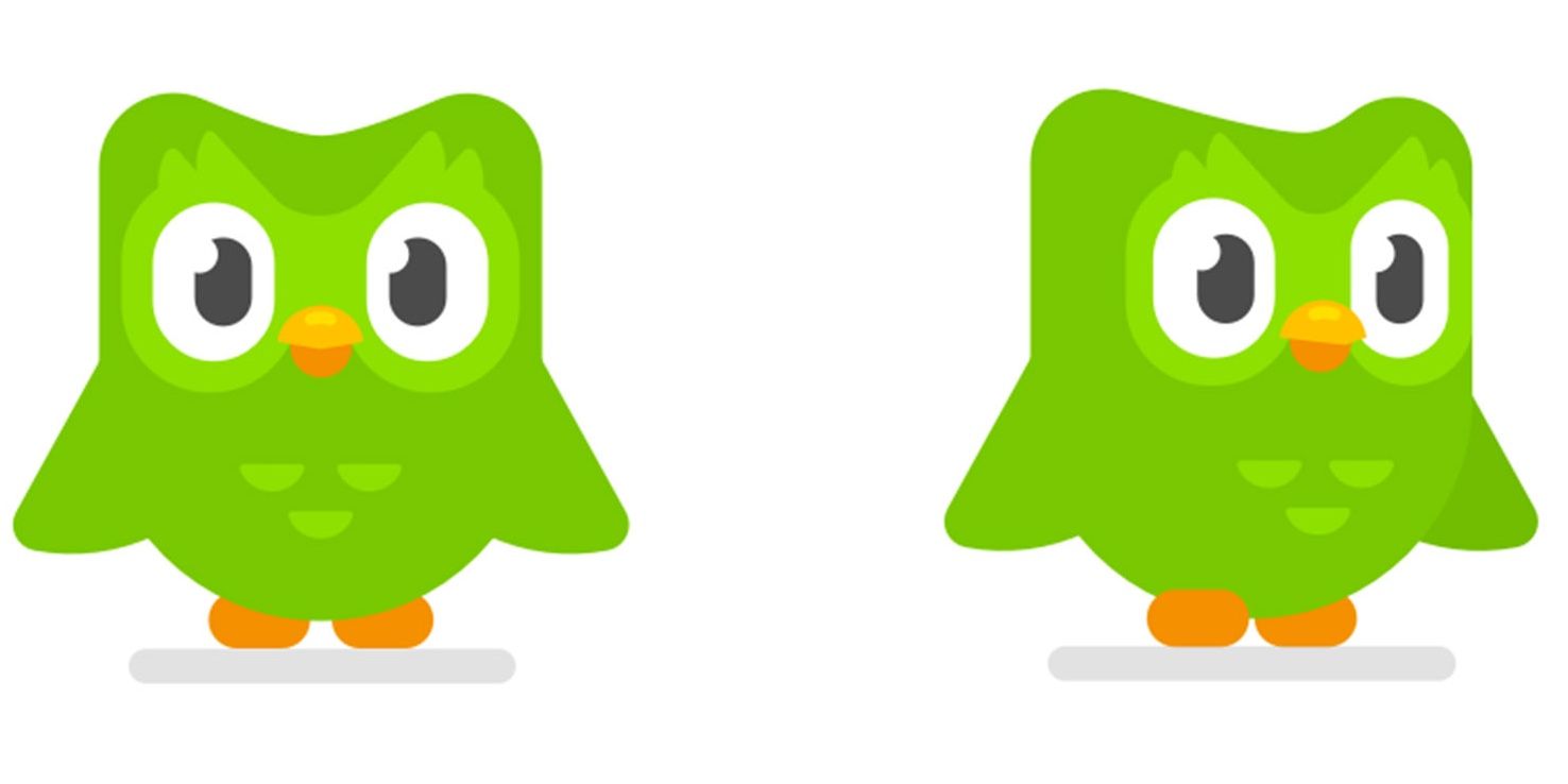 The Duolingo Owl.