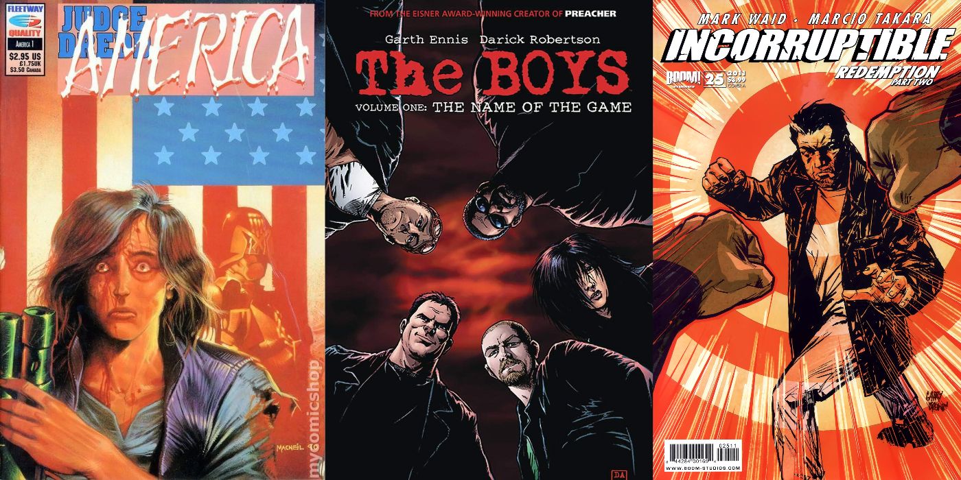 The Boys Comic Book Series by Garth Ennis