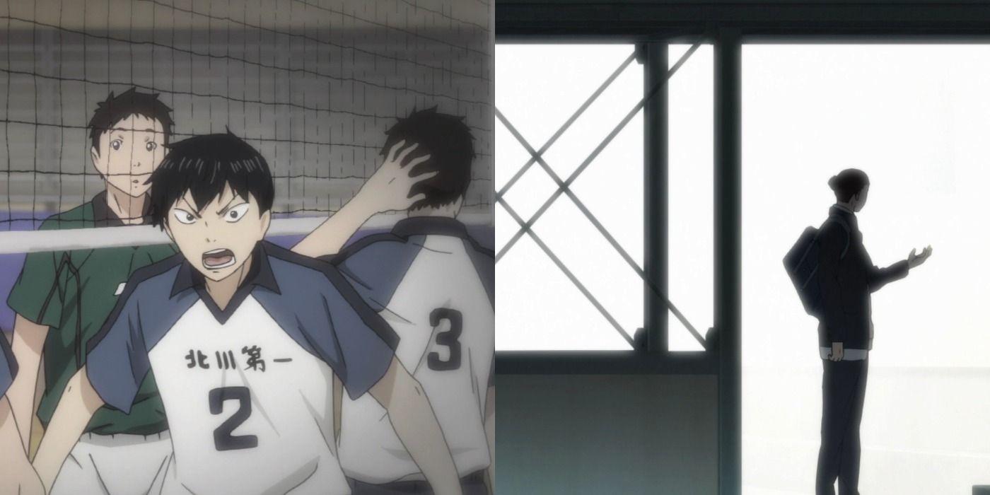 Tobio Kageyama and his fear on the volleyball court in Haikyuu!!  cartoon.