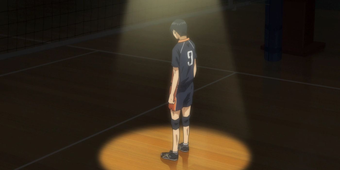 Tobio Kageyama lost his temper during a match.