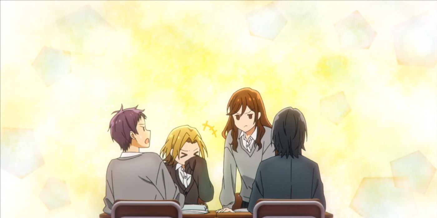 Miyamura with his small group of friends.