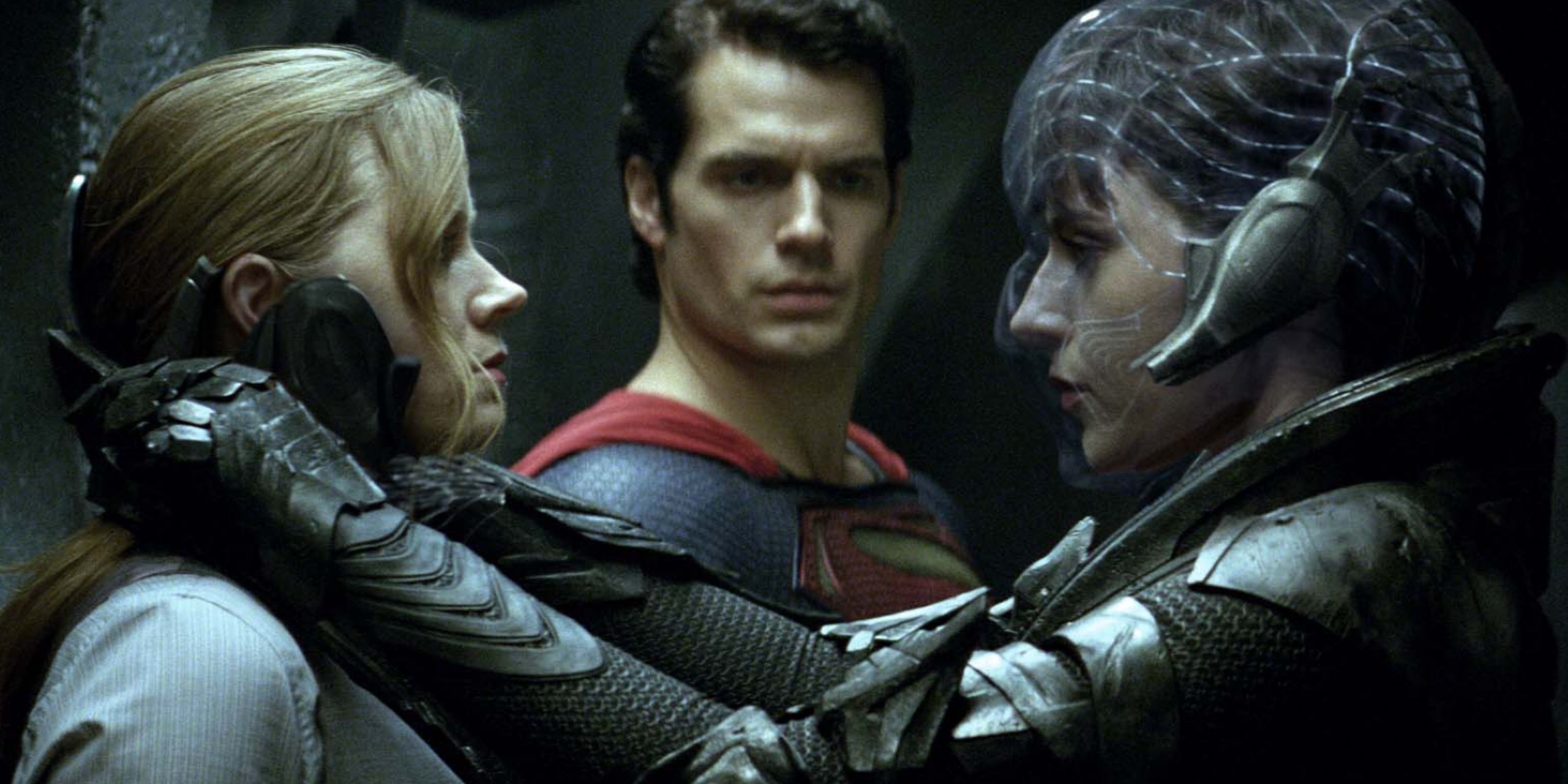 Faora, Clark and Lois in Man of Steel