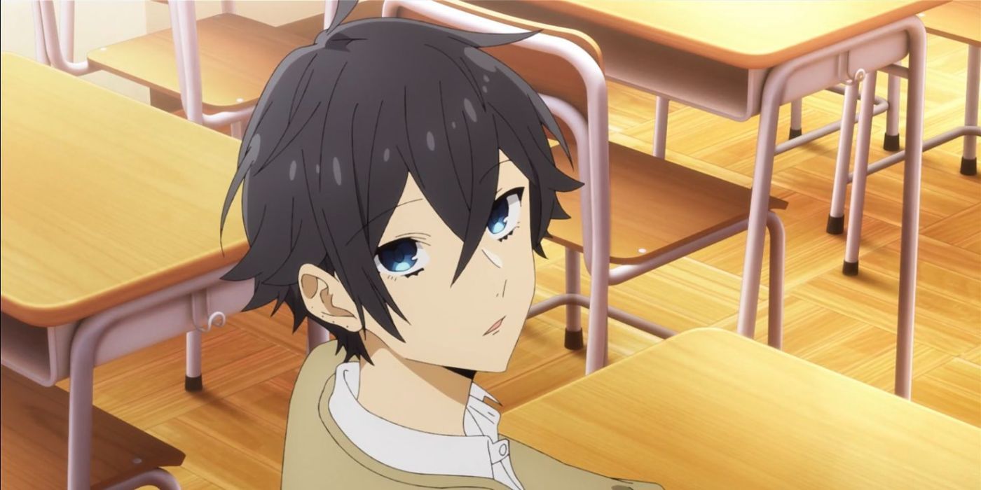 Miyamura making the decision to change his appearance.