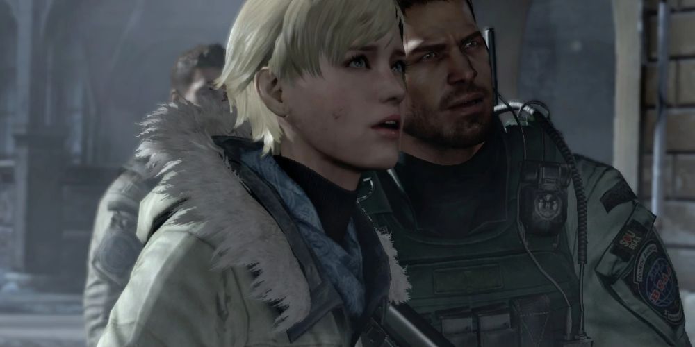 9_Sherry and Chris in Resident Evil 6