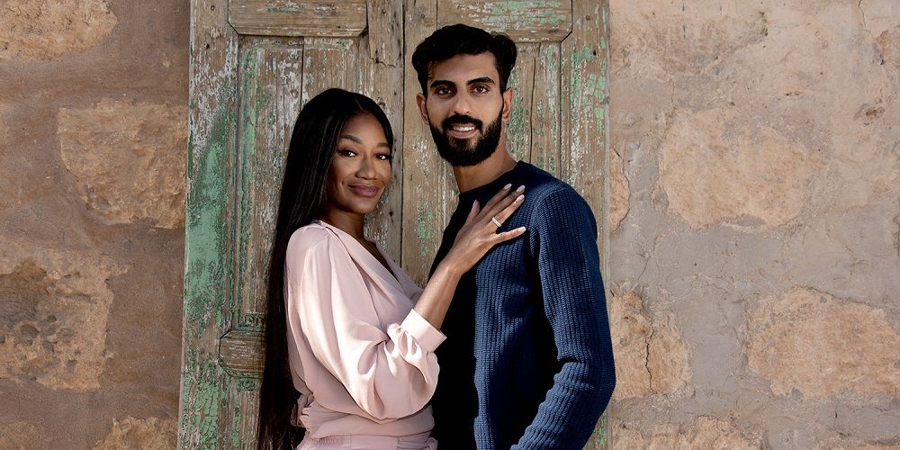 Couple embrace in 90 Day Fiance: The Other Way