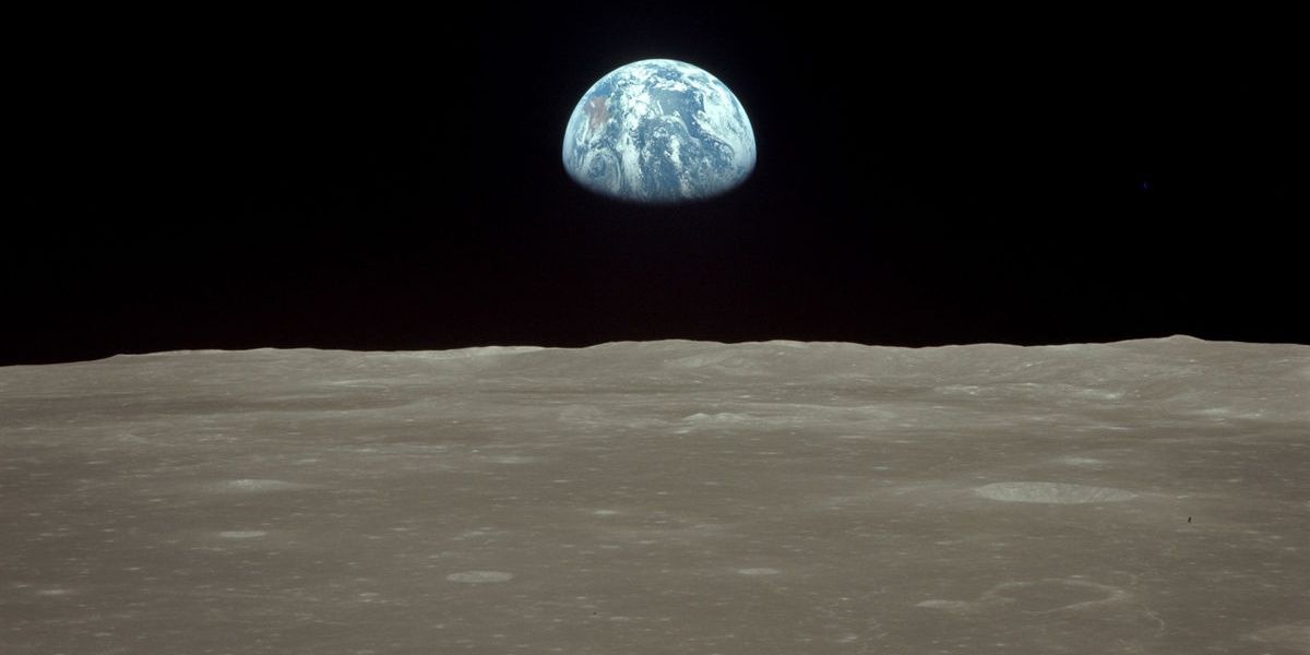 A view of Earth from space in For All Mankind 1989