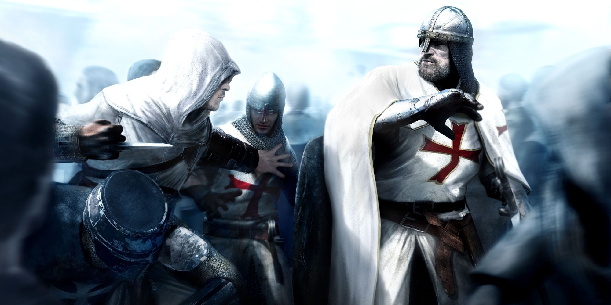 Master Assassin Altaïr made modifications to the Hidden Blade with the Apple of Eden
