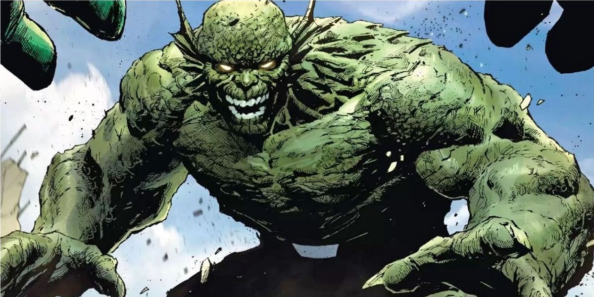 The Abomination takes on the Hulk.