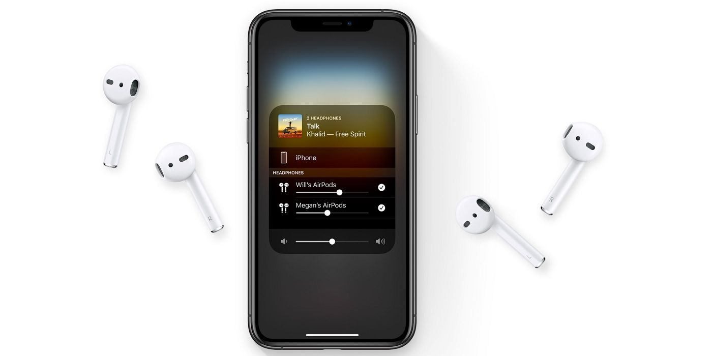 AirPods iPhone volume