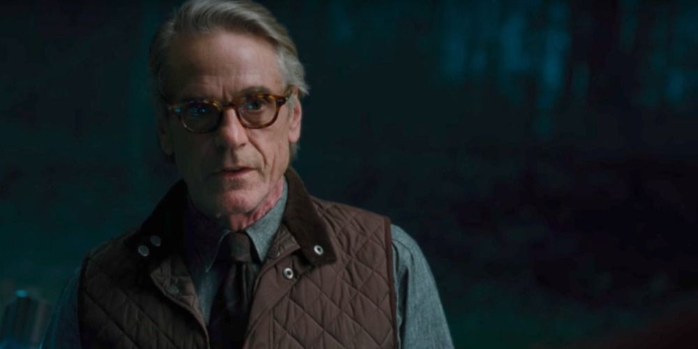 Alfred looks at Superman in Zack Snyder's Justice League