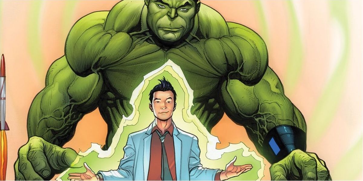 Amadous turns into the Totally Awesome Hulk