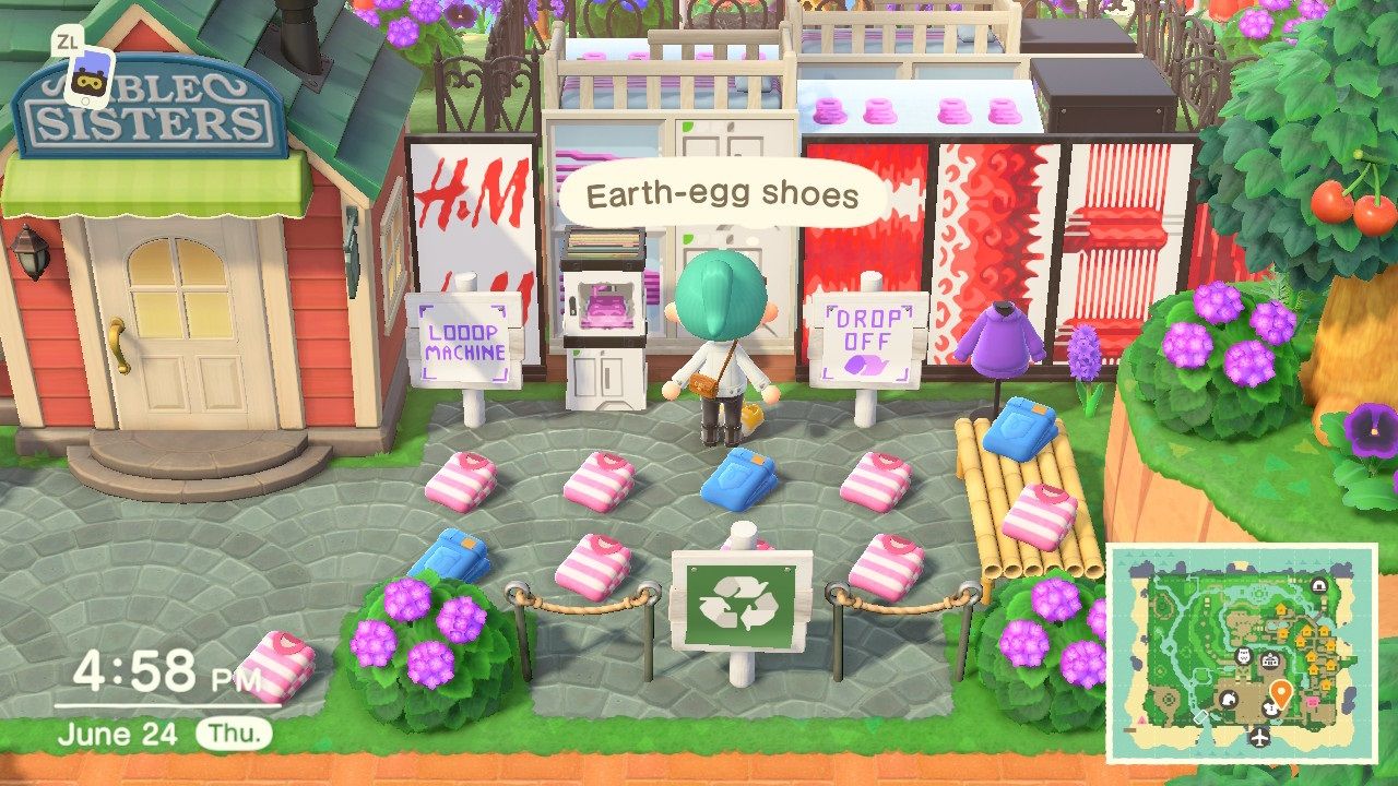 Animal Crossing: New Horizons’ Looop Island Promotes Recycling