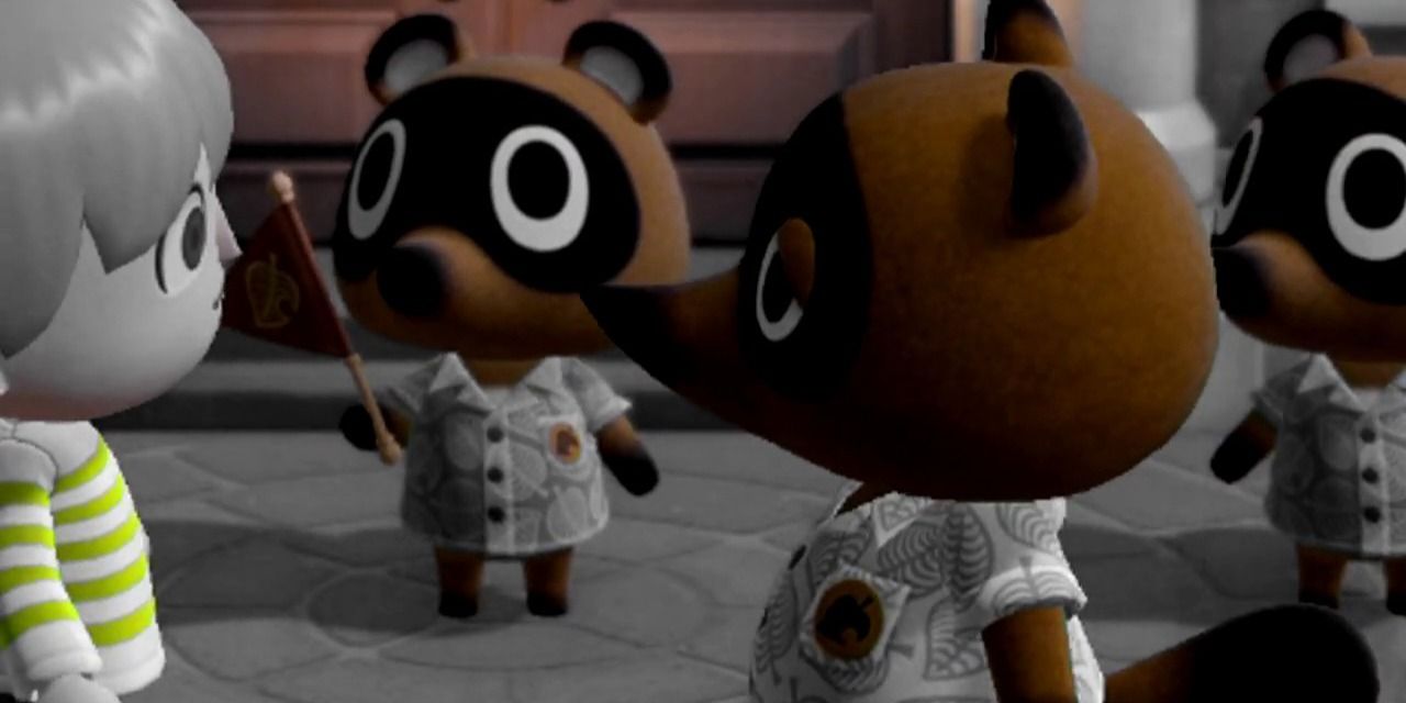 Animal Crossing Noir fan-made New Horizons machinima.