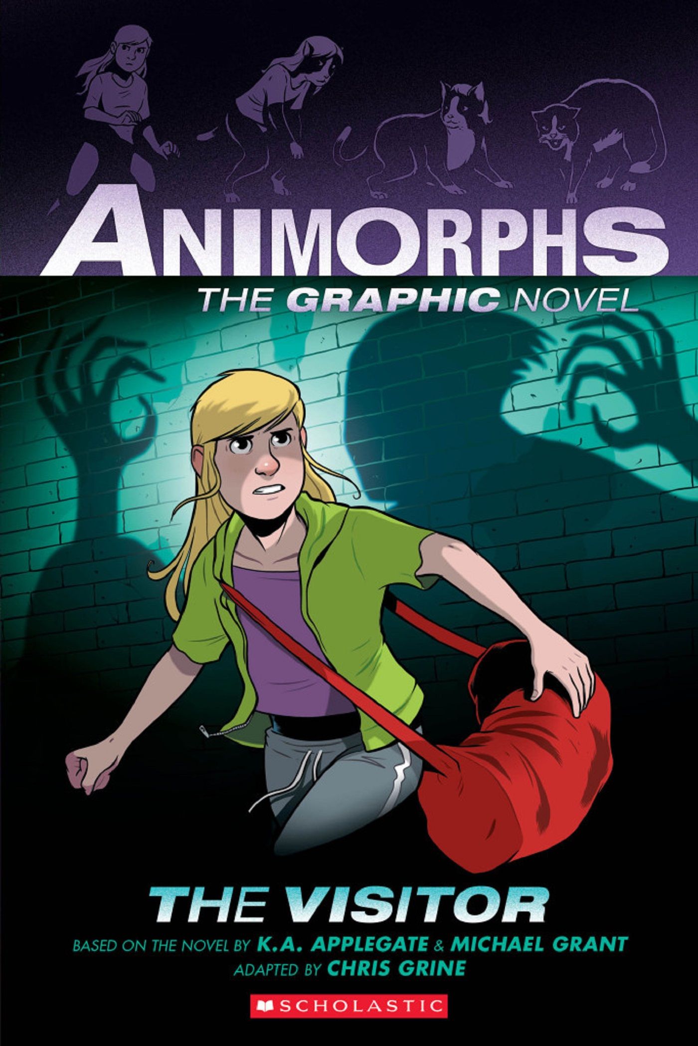 Animorphs Graphic Novel 2 The Visitor Cover 1