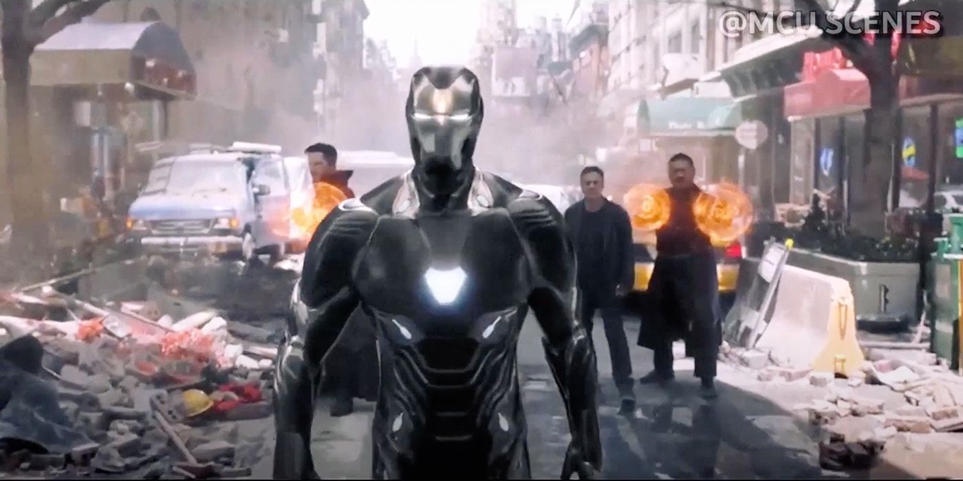 Avengers Infinity War Iron Man black suit fan video