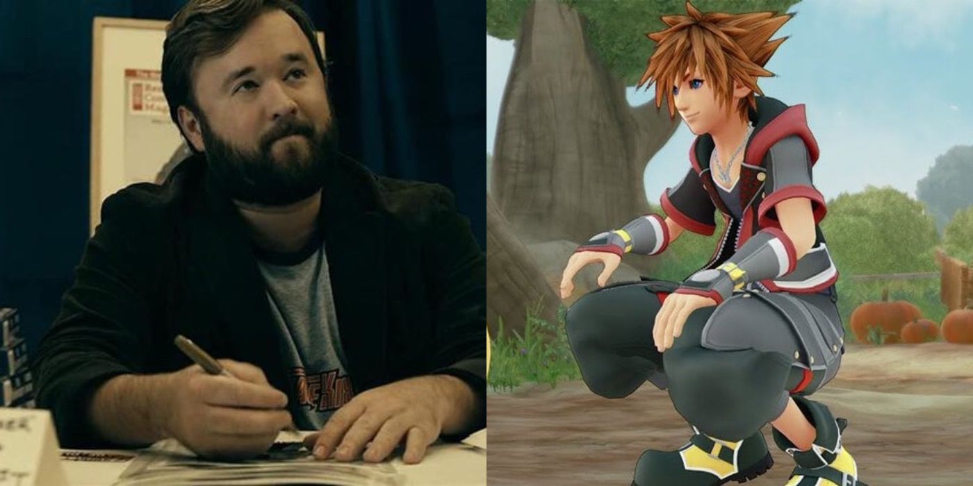 Split image of Haley Joel Osment in The Boys and Kingdom Hearts