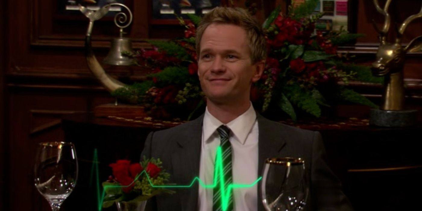 Barney's heart skips a beat when he sees Nora in How I Met Your Mother