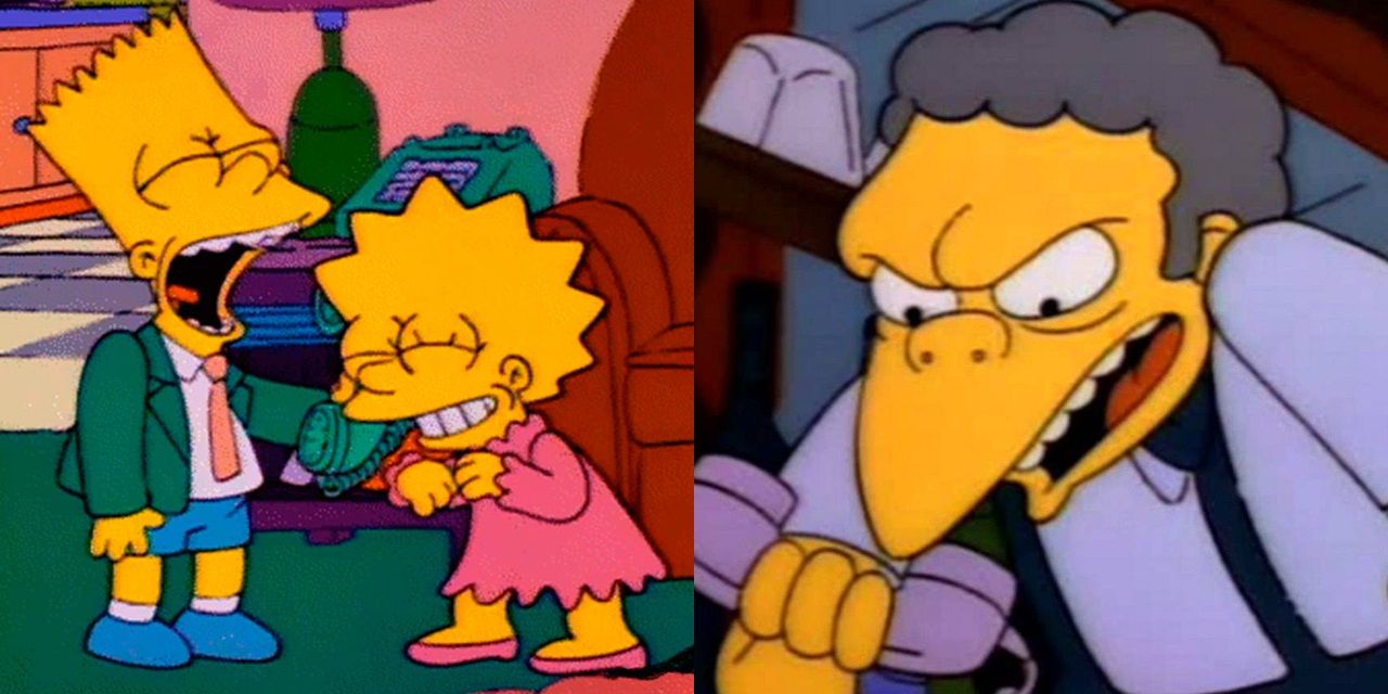 Bart prank calls Moe's Tavern in The Simpsons