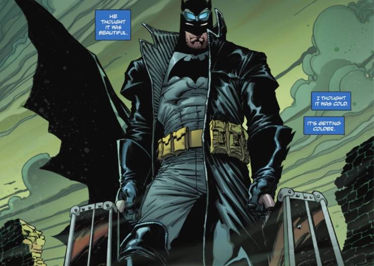 Batman también ha adoptado el disfraz de Knightmare de Zack Snyder en los  cómics. | Super Heroes