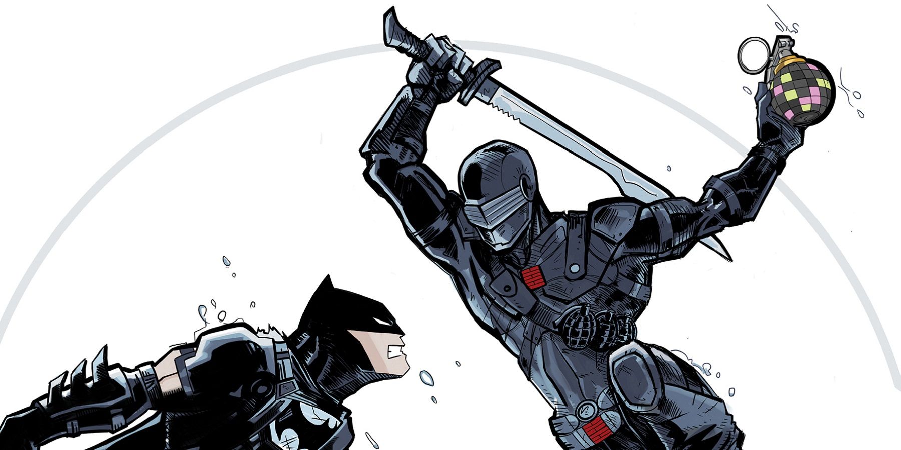 Batman/Fortnite Preview Sees The Dark Knight Vs. Snake Eyes