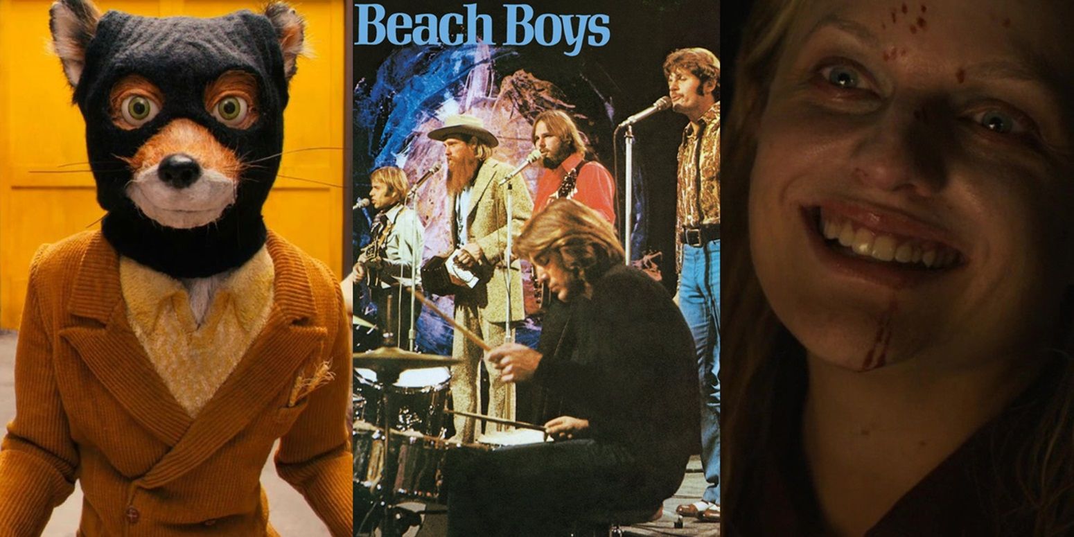 Fantastic Mr Fox/Beach Boys poster/Elisabeth Moss in Us