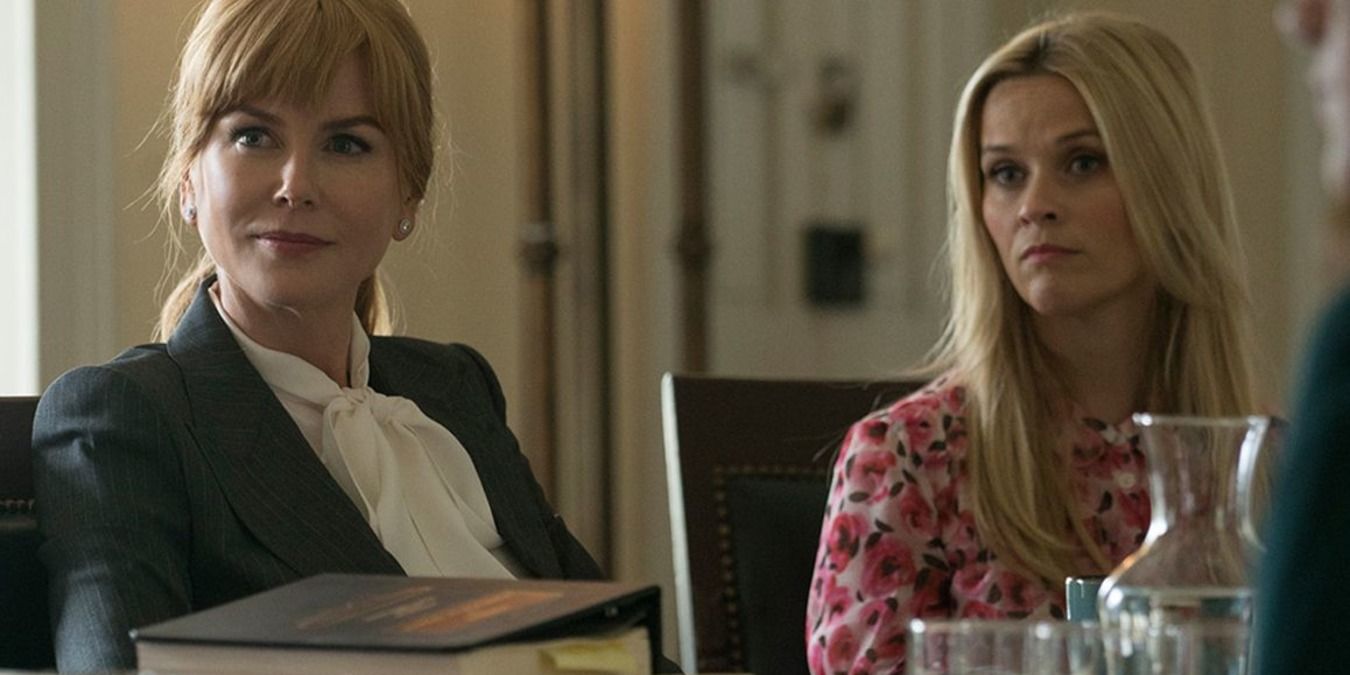 Madeline and Celeste at the lawyer's meeting in Big Little Lies 
