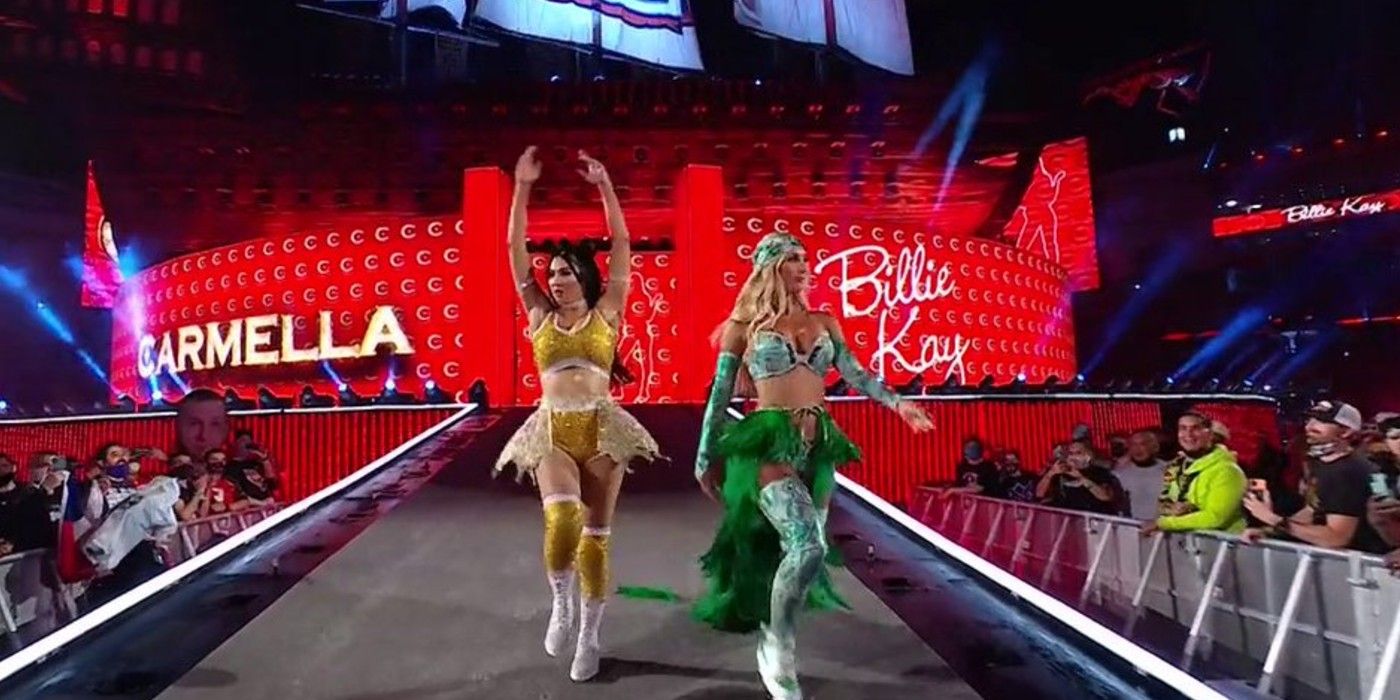 Billie Kay and Carmella in WWE