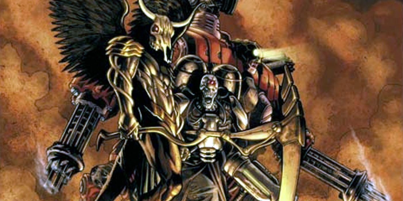 The armored Four Horsemen from 52