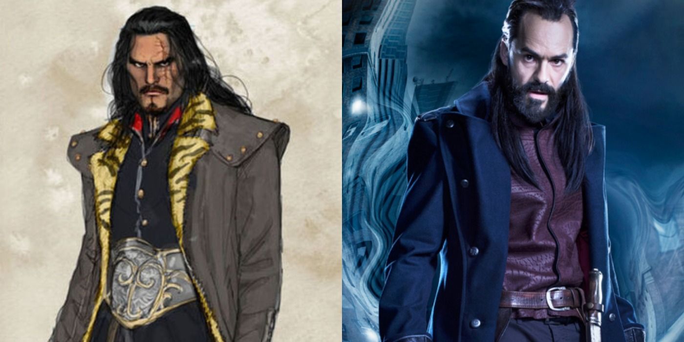 Vandal Savage from the comic and in Legends of Tomorrow played by Casper Crump 