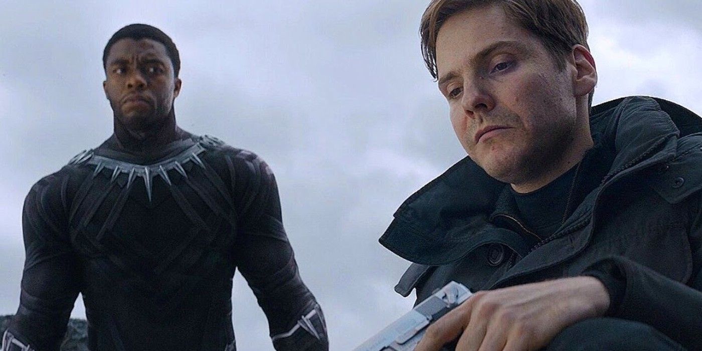 Black Panther and Zemo in Captain America Civil War