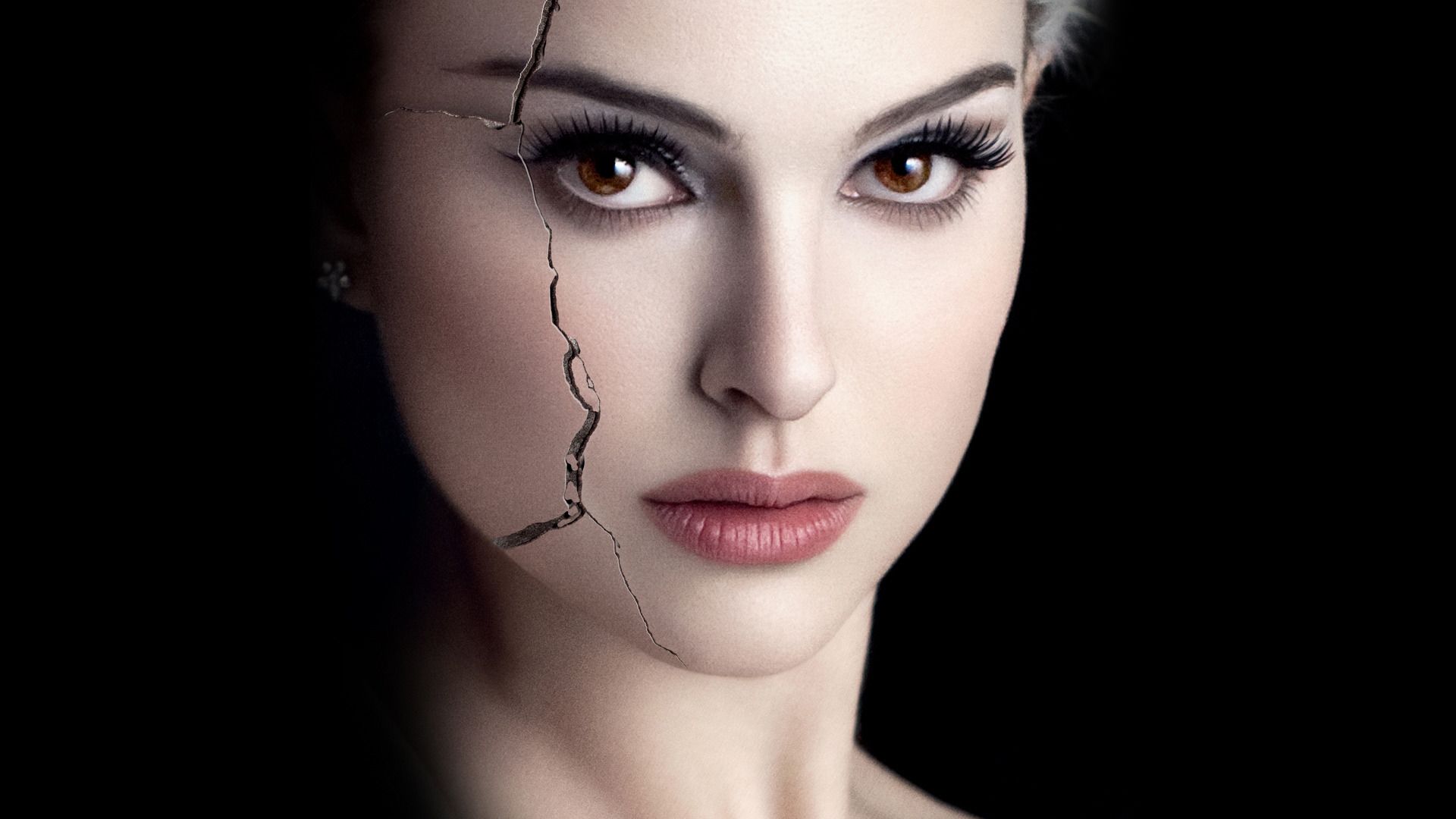 Natalie Portman in promotional artwork for the movie Black Swan.
