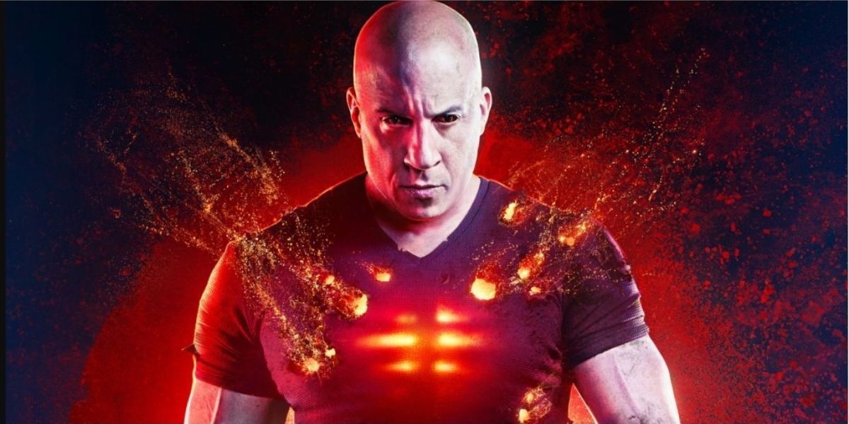 Vin Diesel uses Bloodshots powers in the poster for the 2020 movie