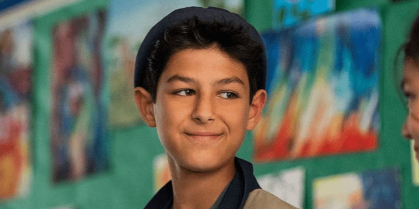 Bodhi Sabongui closeup smiling and looking sideways