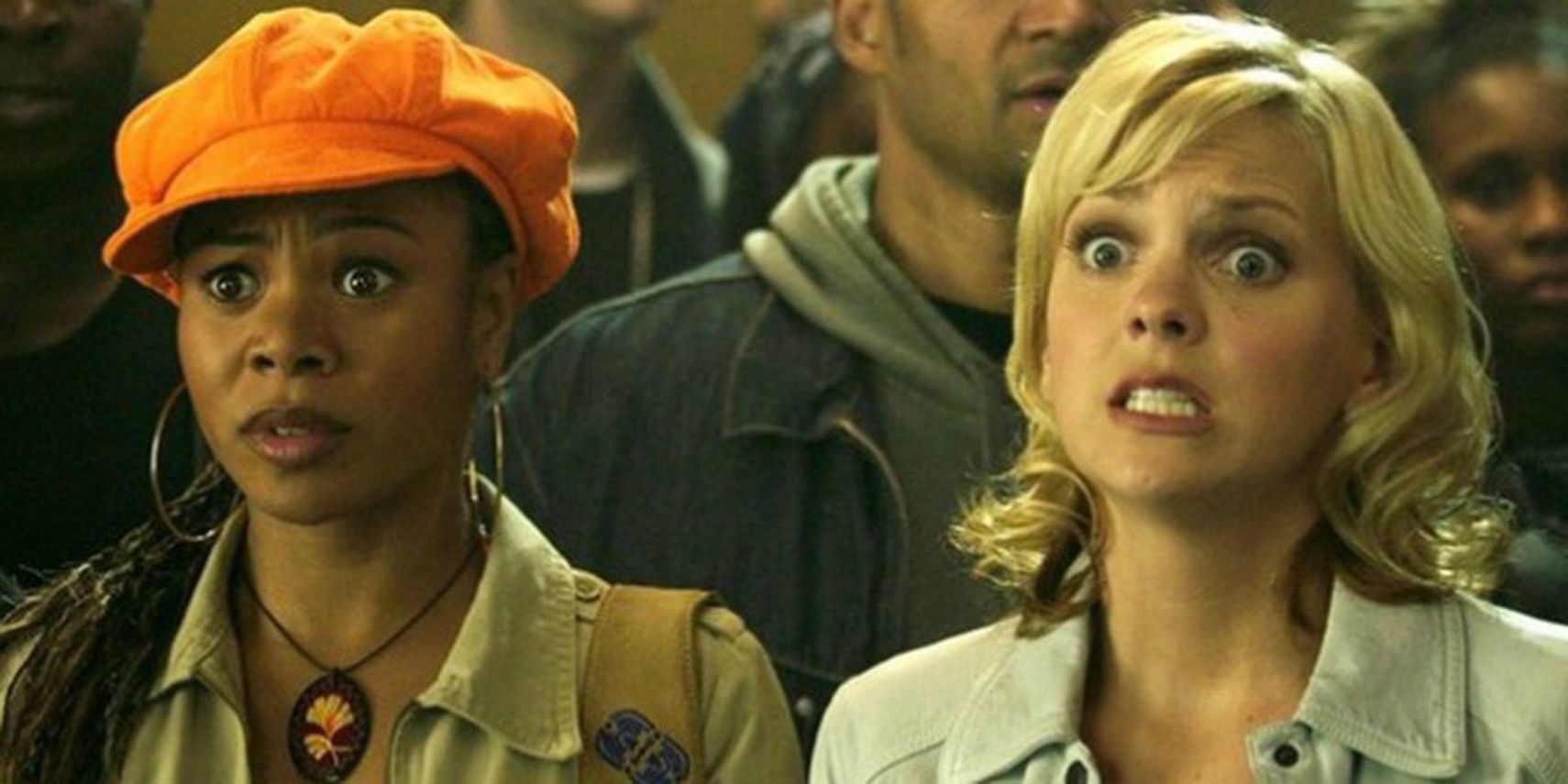 Brenda and Cindy at rap battle in Scary Movie 3