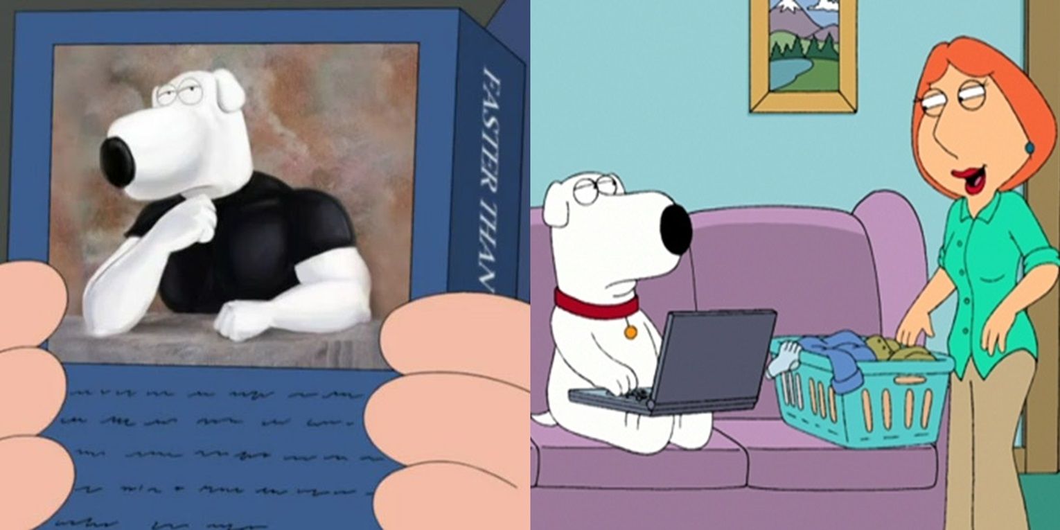 Brian Griffin's novel in Family Guy
