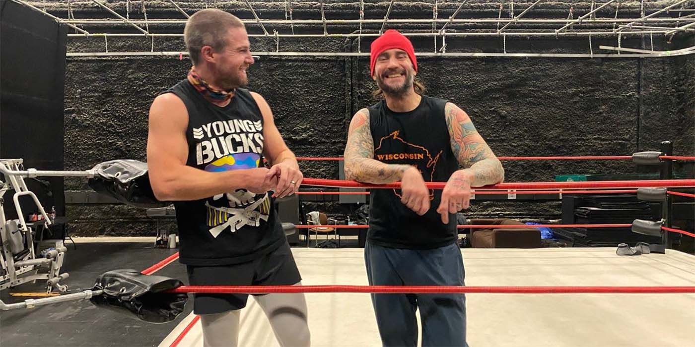 Cm Punk Teases His Cameo On Heels Geeky Craze