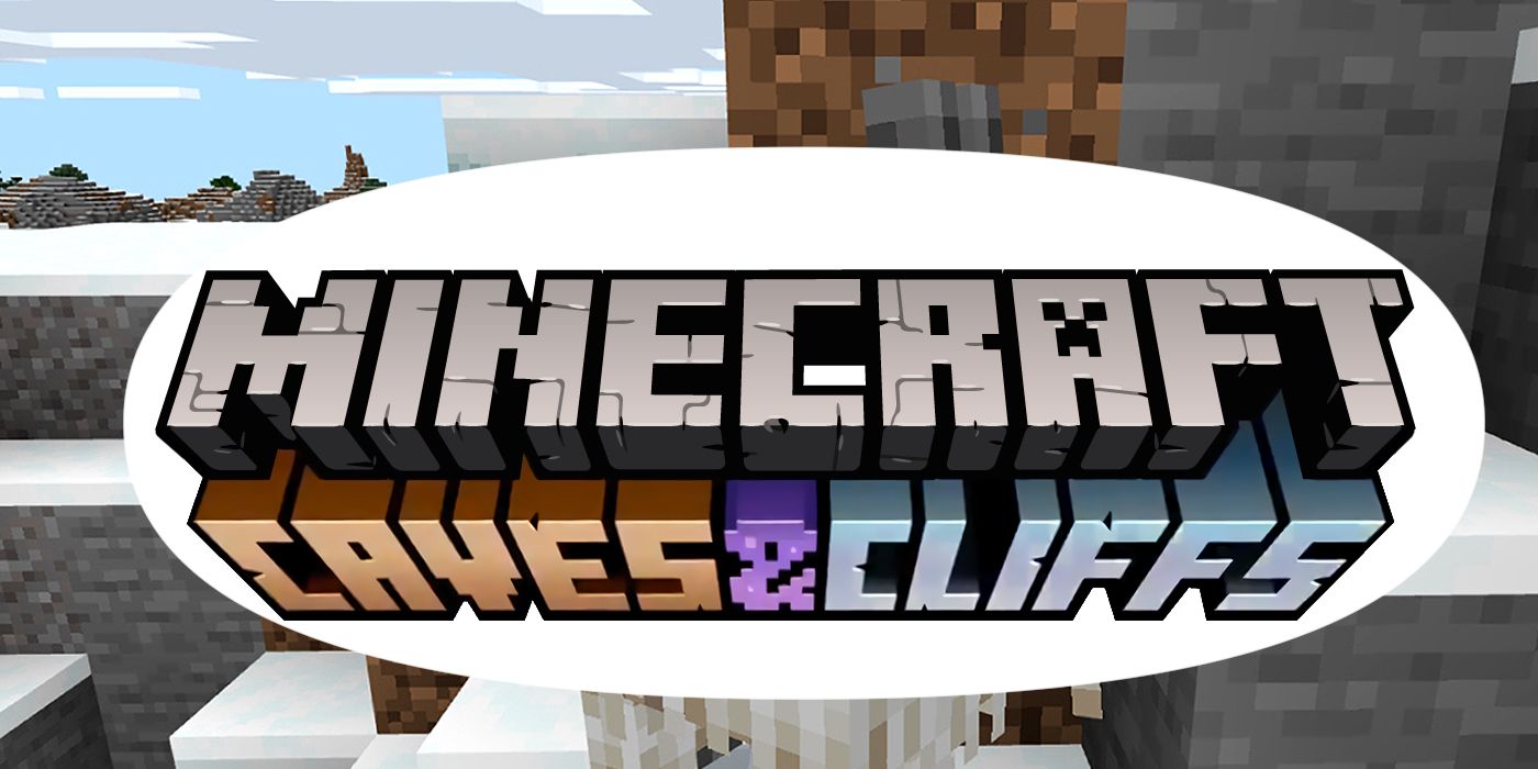 Caves And Cliffs Update Minecraft Two Parts