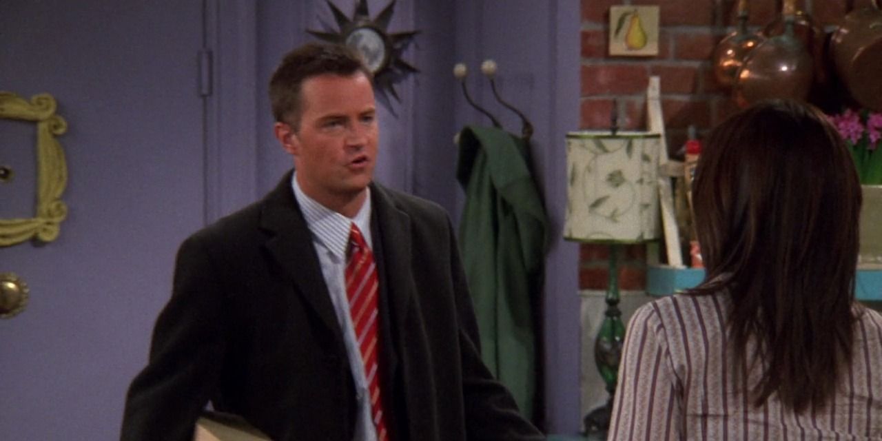 Chandler comes to Monica from Tulsa