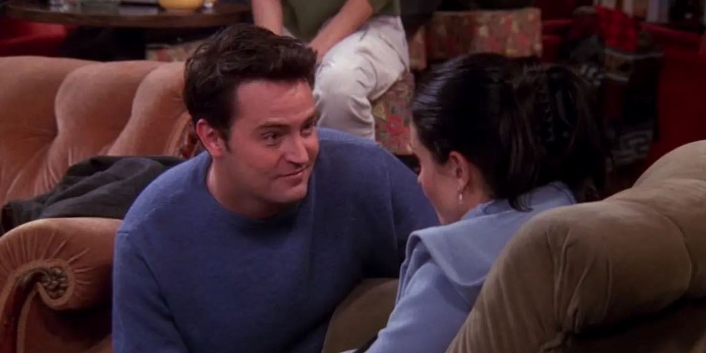 Chandler tells Monica she is high maintenance