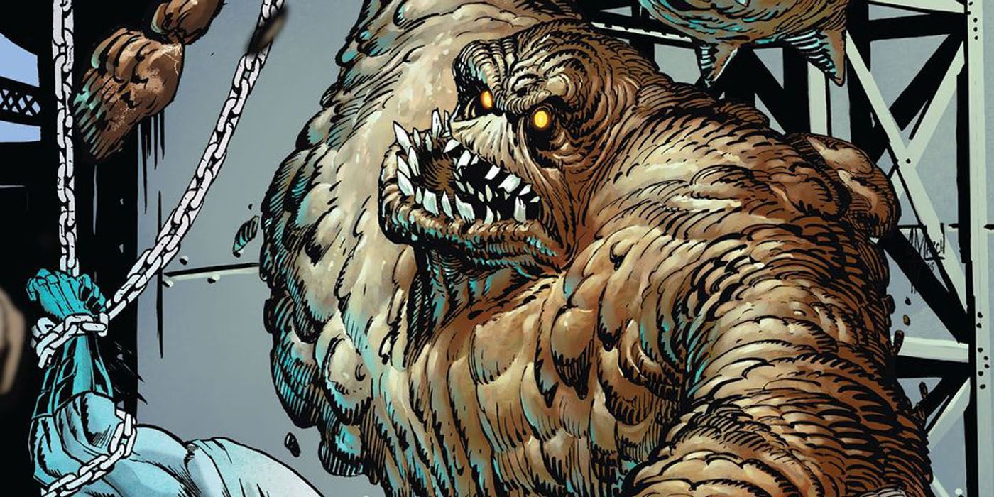 Clayface rushes into battle in DC Comics