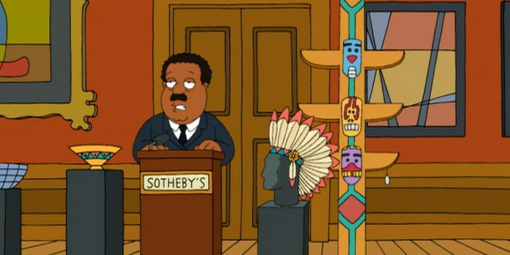 Family Guy 10 Funniest Cleveland Brown Scenes Ranked   Cleveland Brown In Blind Ambition Family Guy 